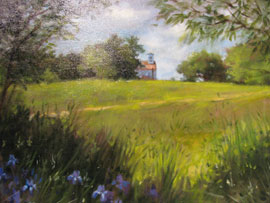 Grassy Hill by Diane Aeschliman