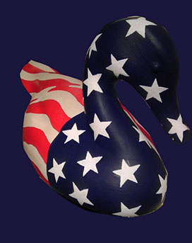 Limited Edition American Flag Duck