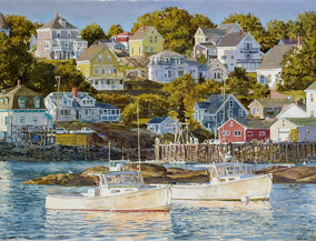 Stonington Harbor by Dahl Taylor