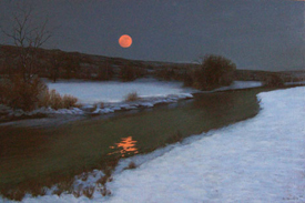 Winter Moon by Kevin Sanders
