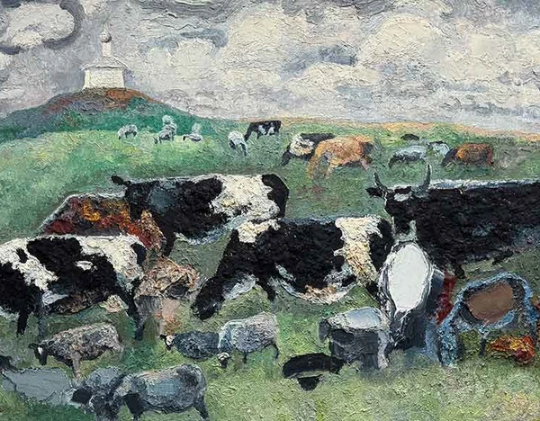 Grazing Cattle