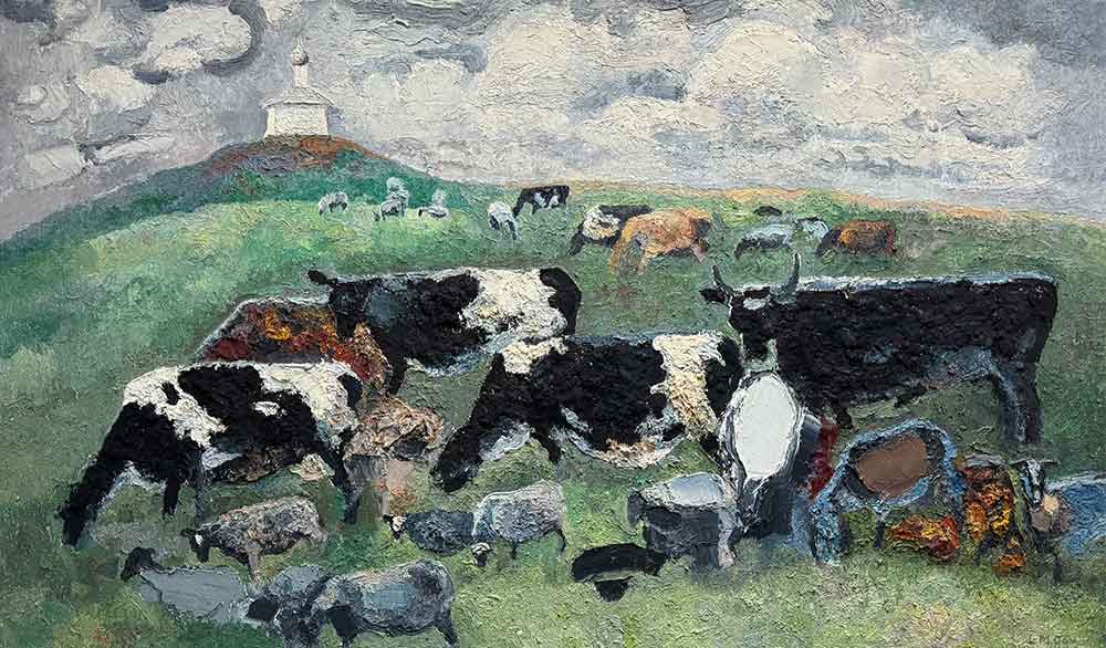 Grazing Cattle