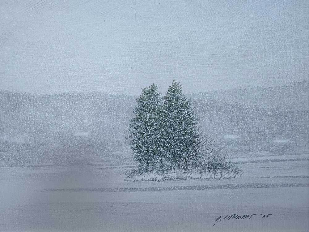 Rainbow Lake II By George Stewart
