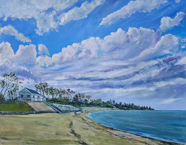 Burying Hill Beach in Westport 
