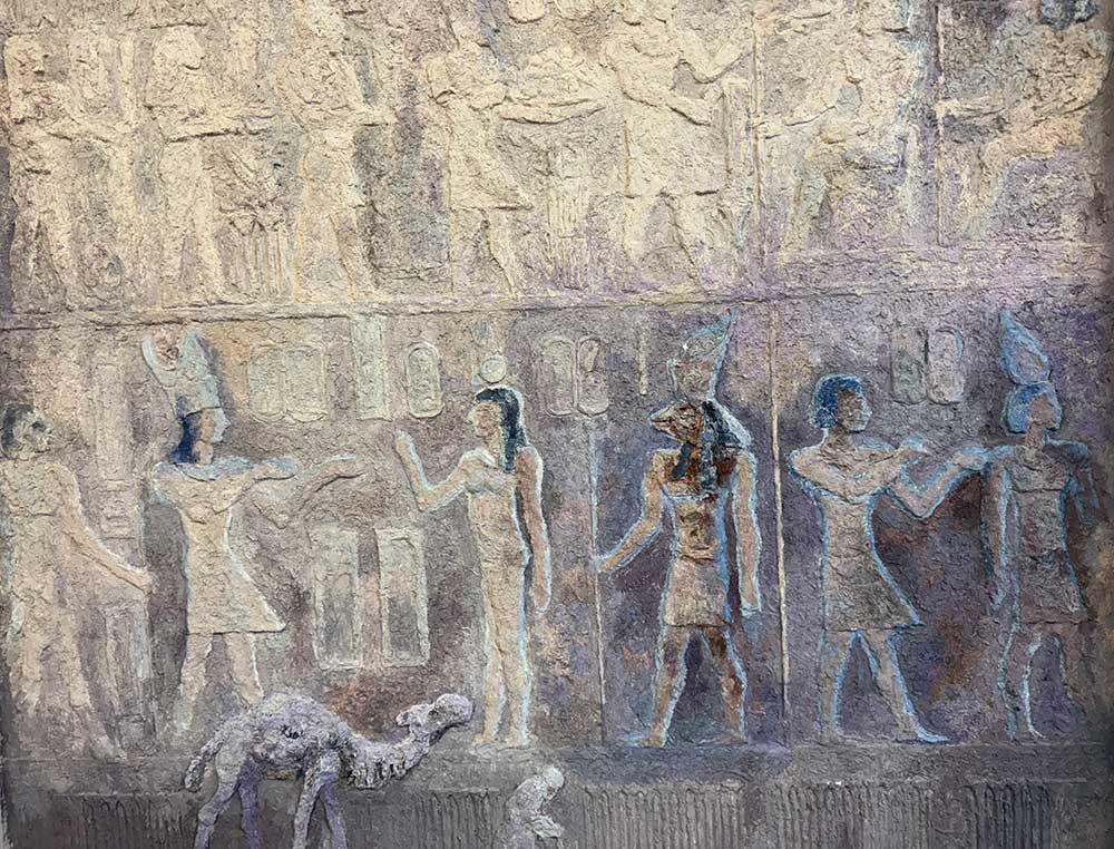 Egyptian Scene with Camel