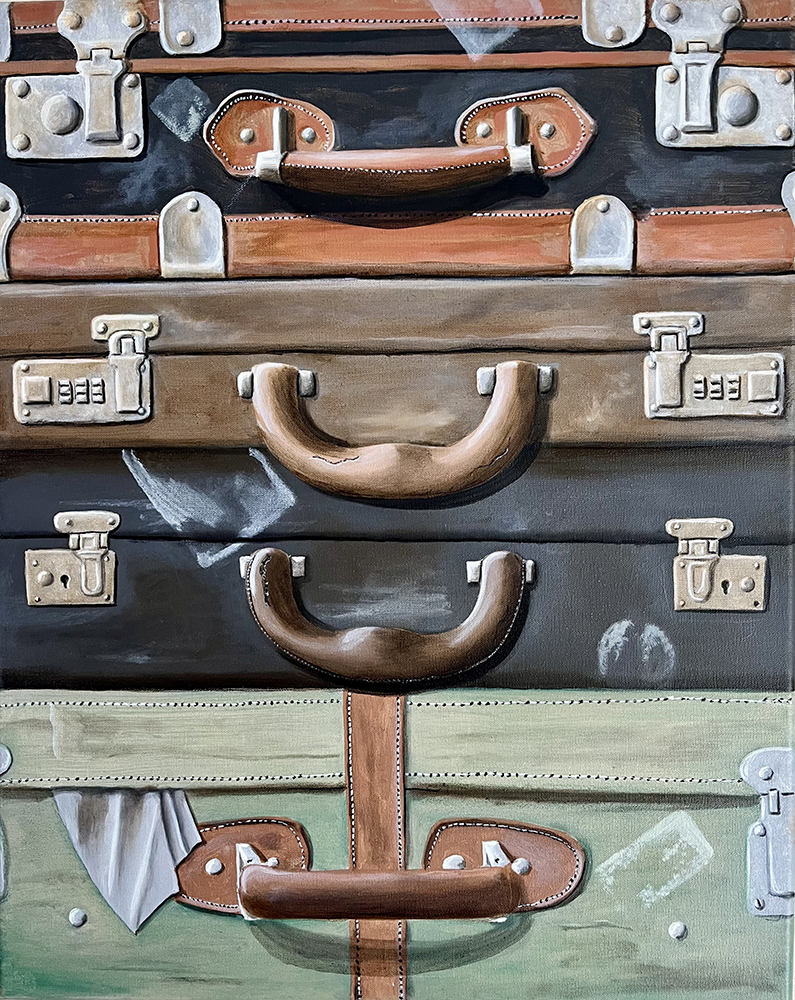 Stacked Luggage