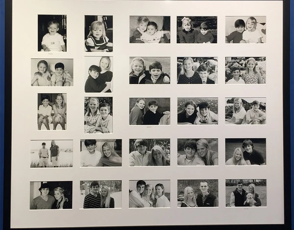 Photo Gallery of Siblings Over 24 Years