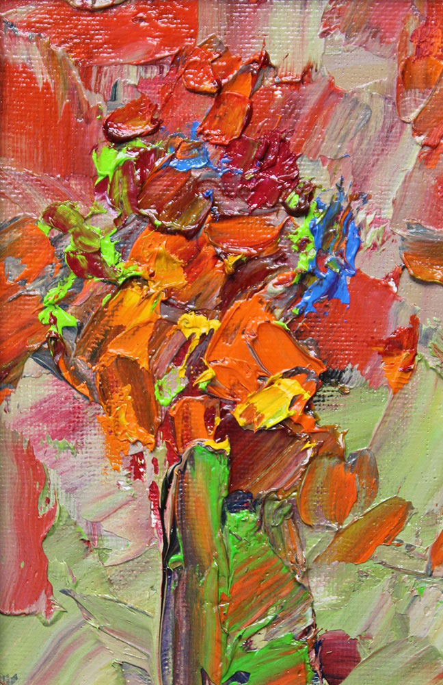 Color Field VI Flower Series