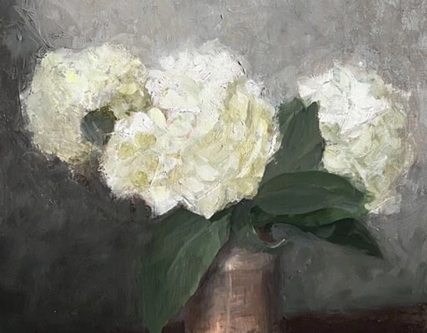White Hydrangeas