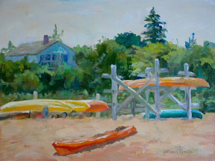 Colorful Kayaks