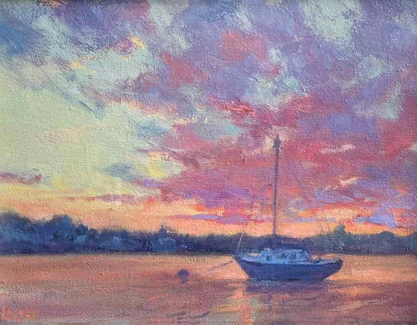Sunset on the Bay