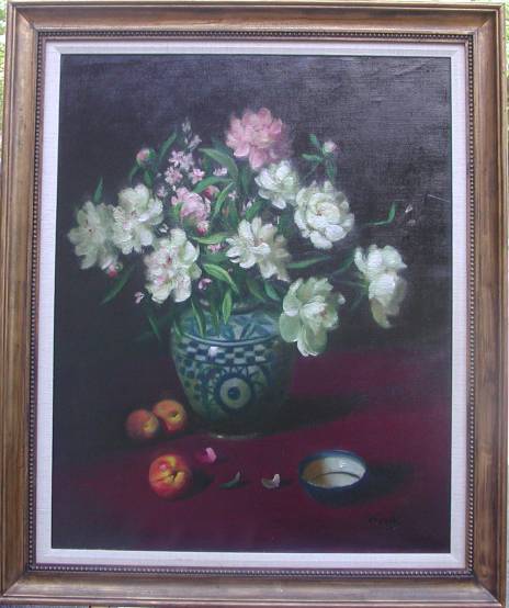 Peonies and Peaches