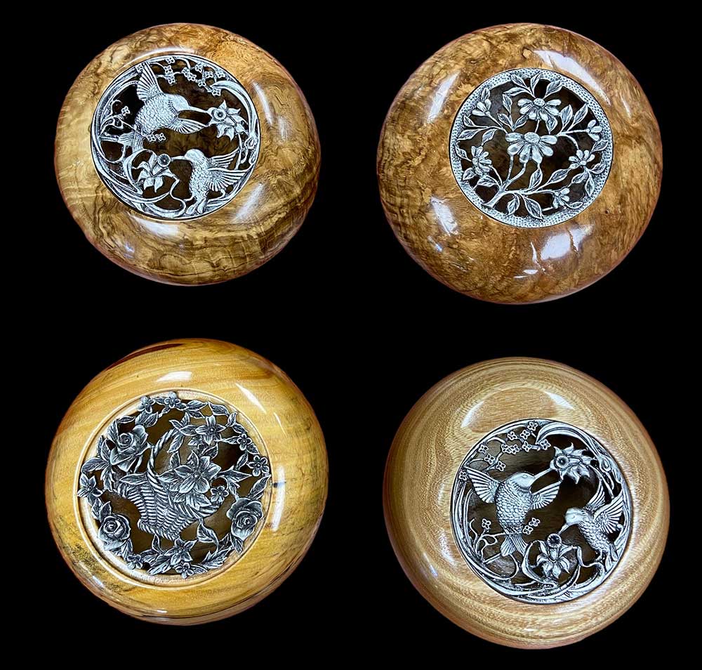 Wooden Bowls By Lee Heidemann